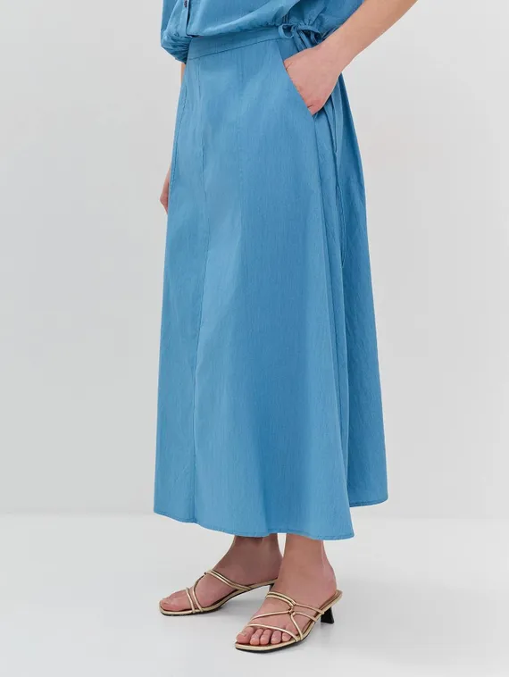 BULMER Юбка-трапеция хлопковая