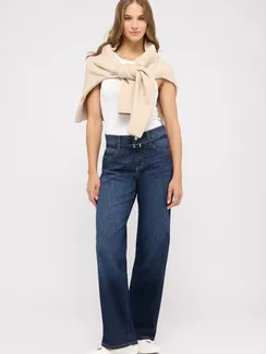 ANGELS Джинсы с ремнем синие