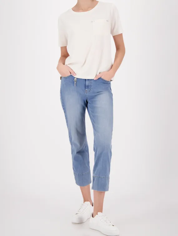 MONARI Вискозная блузка со стразами