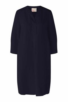 Oui Платье из льна и хлопка