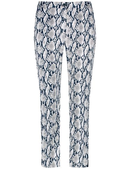 GERRY WEBER Брюки с принтом змеи