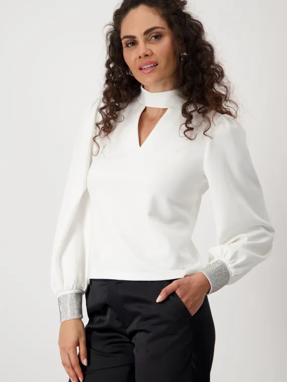 MONARI Блуза со стразами