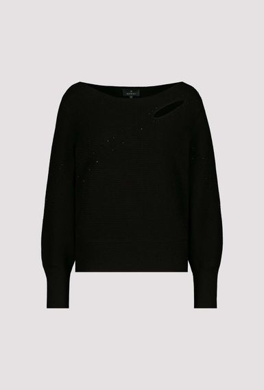 MONARI Свитер с вырезами и стразами