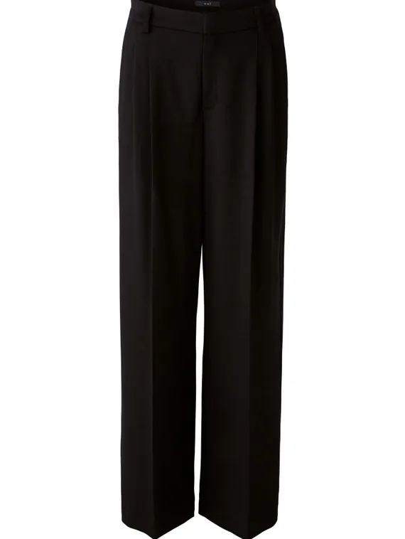 Oui Брюки из вискозного джерси