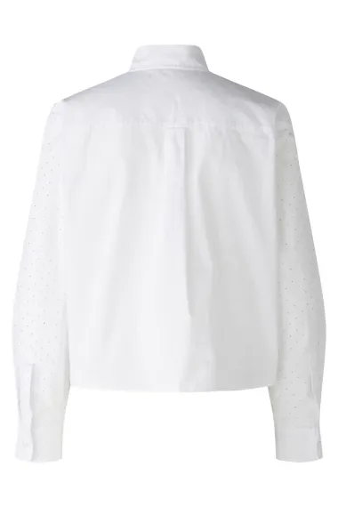 Oui Блуза хлопковая