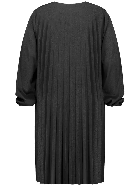 SAMOON Платье плиссированное А-силуэта