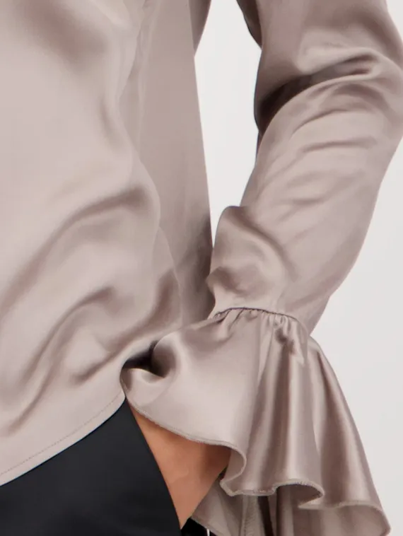 MONARI Блуза атласная