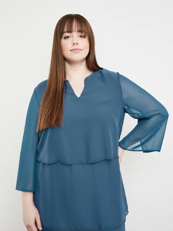 SAMOON Платье из шифона