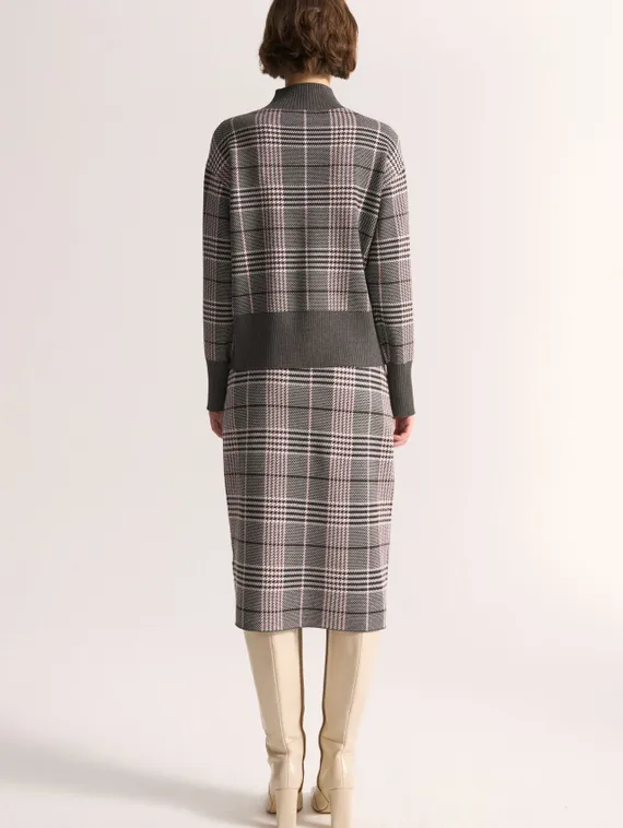 UNQ Юбка в клетку