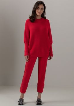 Брюки с карманами на молнии BIANCA