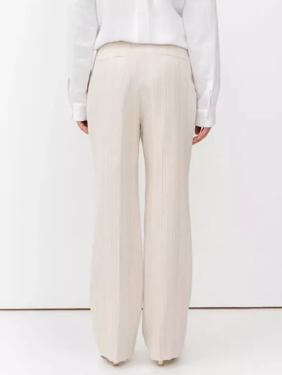 BULMER Брюки льняные в полоску