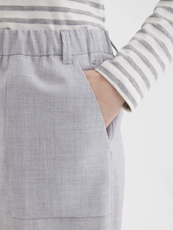 GERRY WEBER Брюки из фактурной ткани