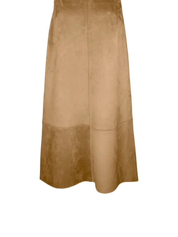 Юбка из искусственной замши BIANCA