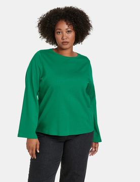 SAMOON Топ с длинным рукавом