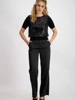 MONARI Брюки атласные укороченные