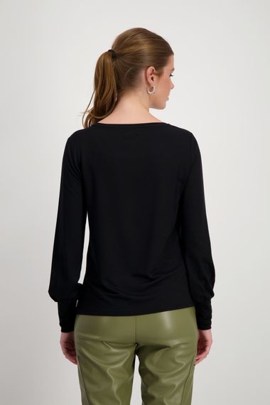 MONARI Футболка с принтом и стразами