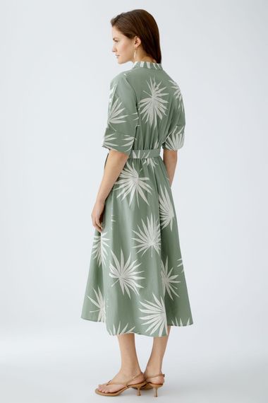 Oui Платье из хлопкового поплина