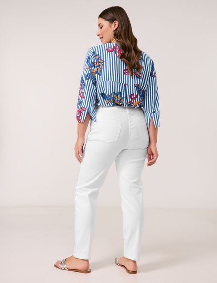 SAMOON Джинсы с заклепками