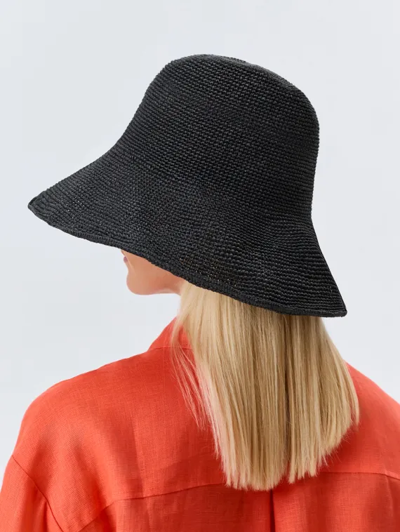 BULMER Шляпа-котелок из натуральной бумажной соломки