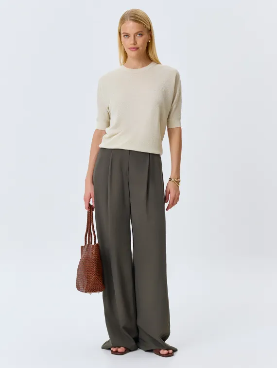 BULMER Ажурный джемпер с тенселем