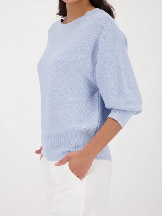 MONARI Вязаный свитер с блестящим люрексом