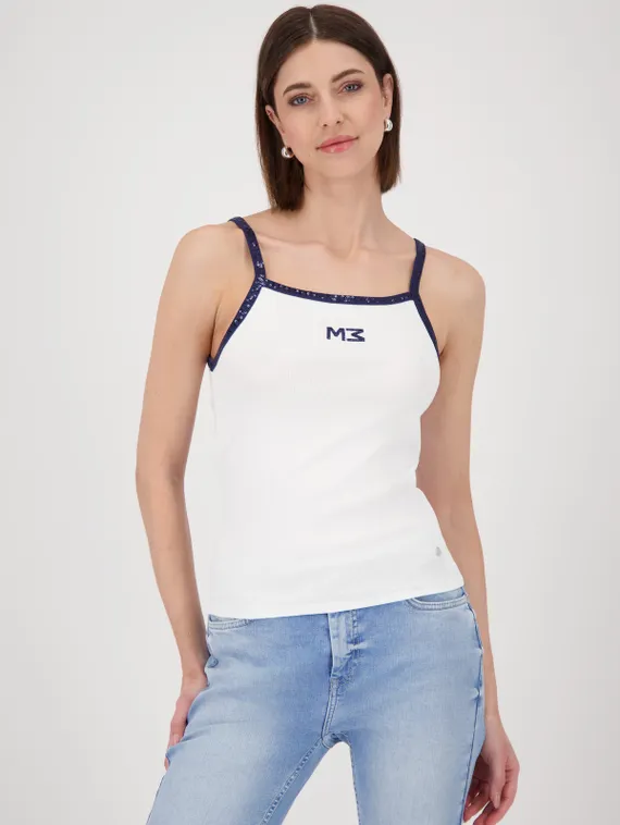 MONARI Топ с блестками