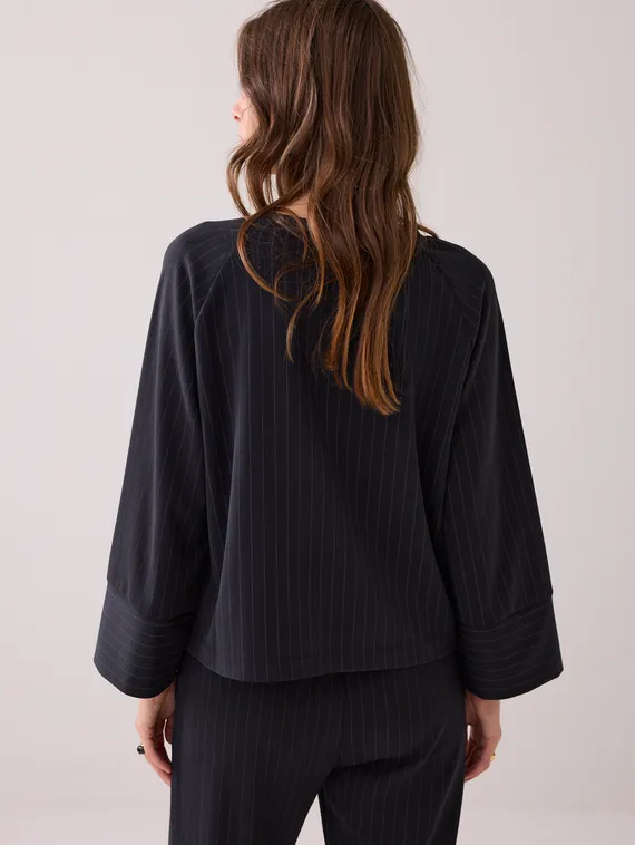 SUMMUM Топ в тонкую полоску