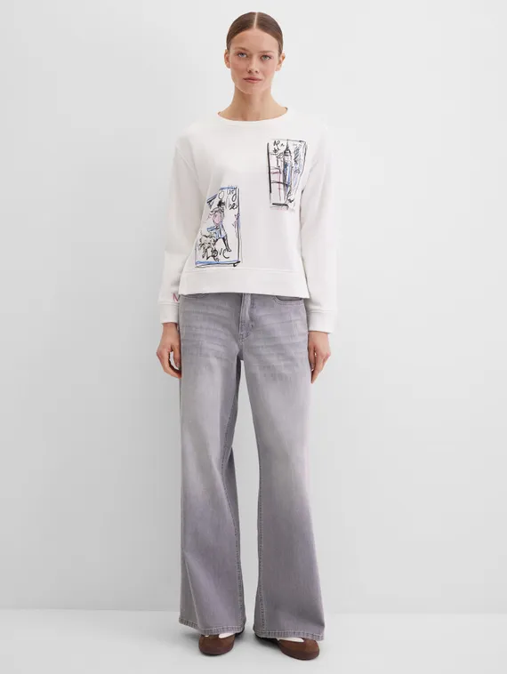 Elisa.and.me Свитшот с принтом