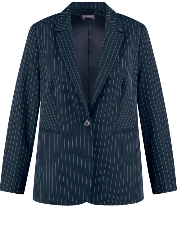 SAMOON Пиджак в полоску