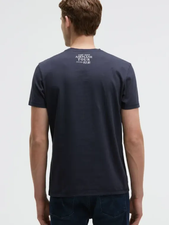 CAMP DAVID Футболка с объемным принтом