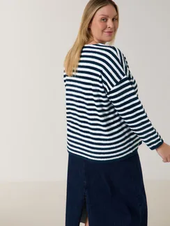 SAMOON Джемпер в полоску