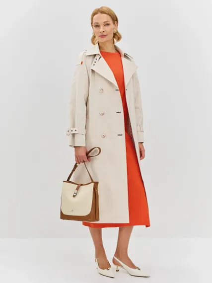 BULMER Сумка из натуральной кожи с косметичкой