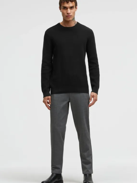 CAMP DAVID Классический черный джемпер