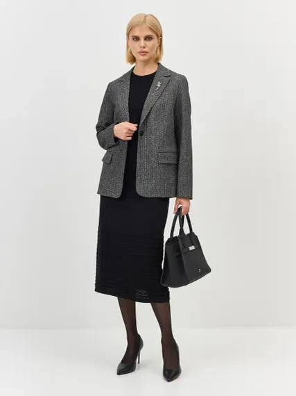 BULMER Трикотажный жакет с брошью