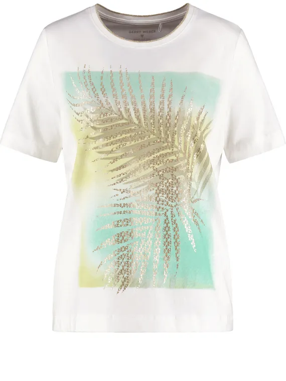 GERRY WEBER Футболка с мерцающим принтом