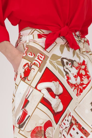 MONARI Юбка с принтом Polaroid