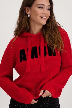 MONARI Вязаный джемпер с надписью