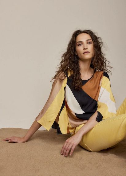 SUMMUM Топ с расклешенными рукавами