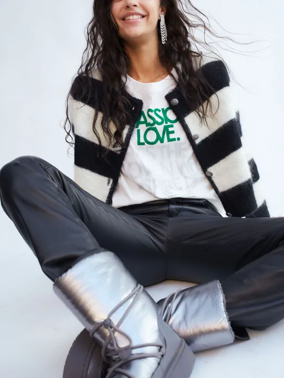 Oui Кюлоты из искусственной кожи