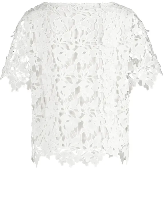 TAIFUN Кружевная блуза