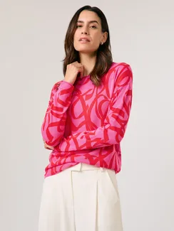 GERRY WEBER Джемпер с принтом