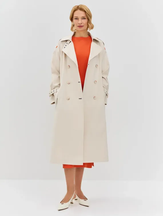 BULMER Тренч с яркими деталями