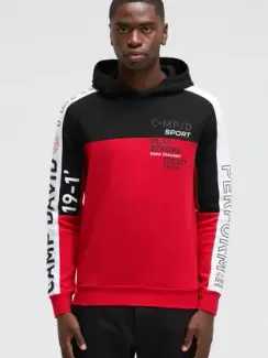 CAMP DAVID Толстовка с цветными блоками