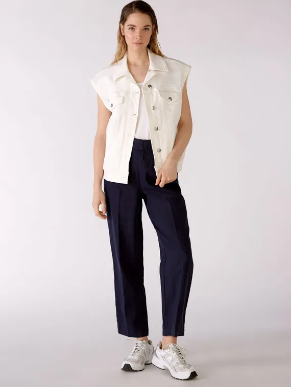 Oui Брюки льняные