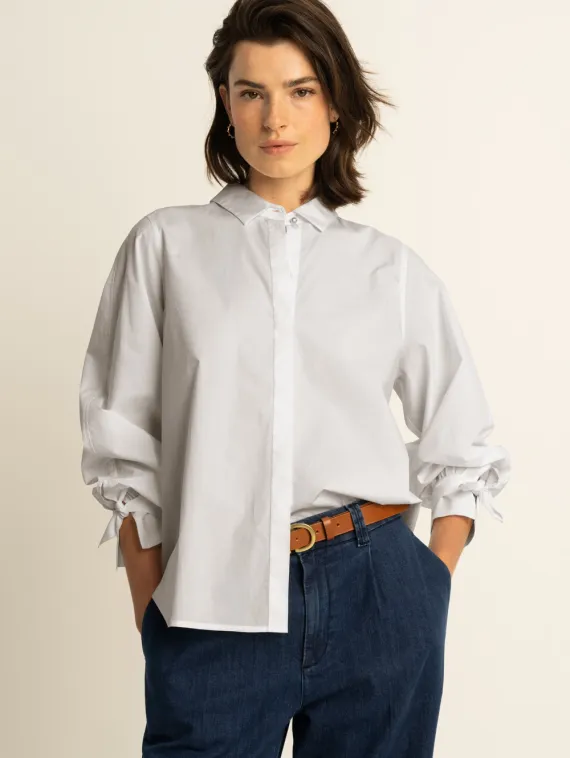 EXPRESSO Блузка с бантами на манжетах