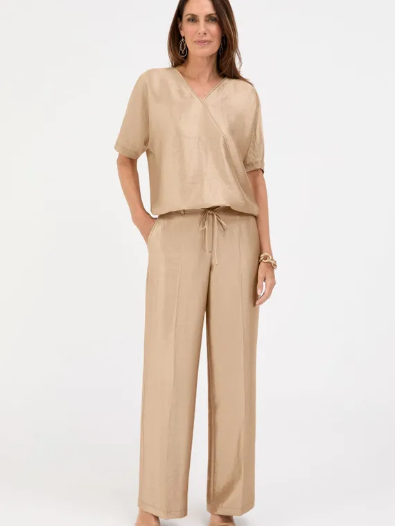 BIANCA Блуза с V-вырезом