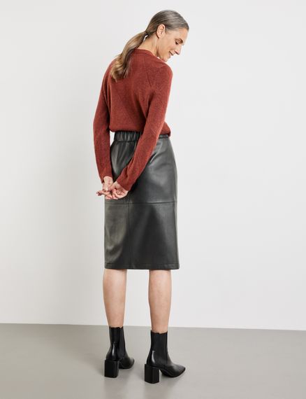 GERRY WEBER Юбка из искусственной кожи