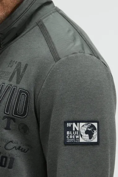 CAMP DAVID Толстовка с принтом и этикетками