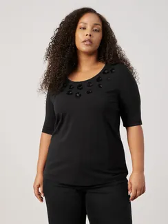 SAMOON Футболка с узором из пайеток