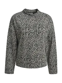 Elisa.and.me Джемпер с леопардовым принтом